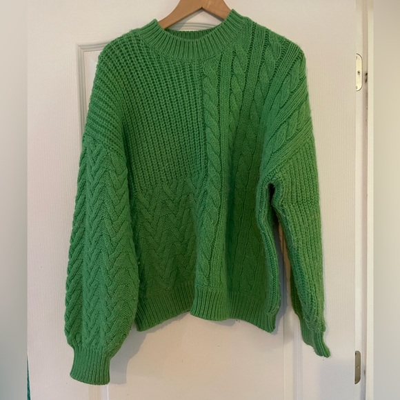 Green sweater oversized - Picture 1 of 2